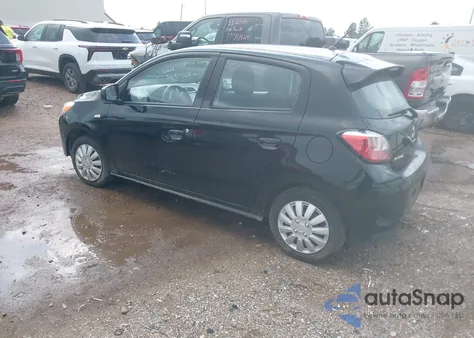 2024 Mitsubishi Mirage Es/Le z USA, uszkodzony, nr VIN ML32AUHJ9RH037267